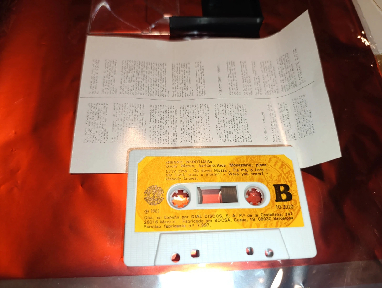 Cassette "Negro Spirituals" 5
