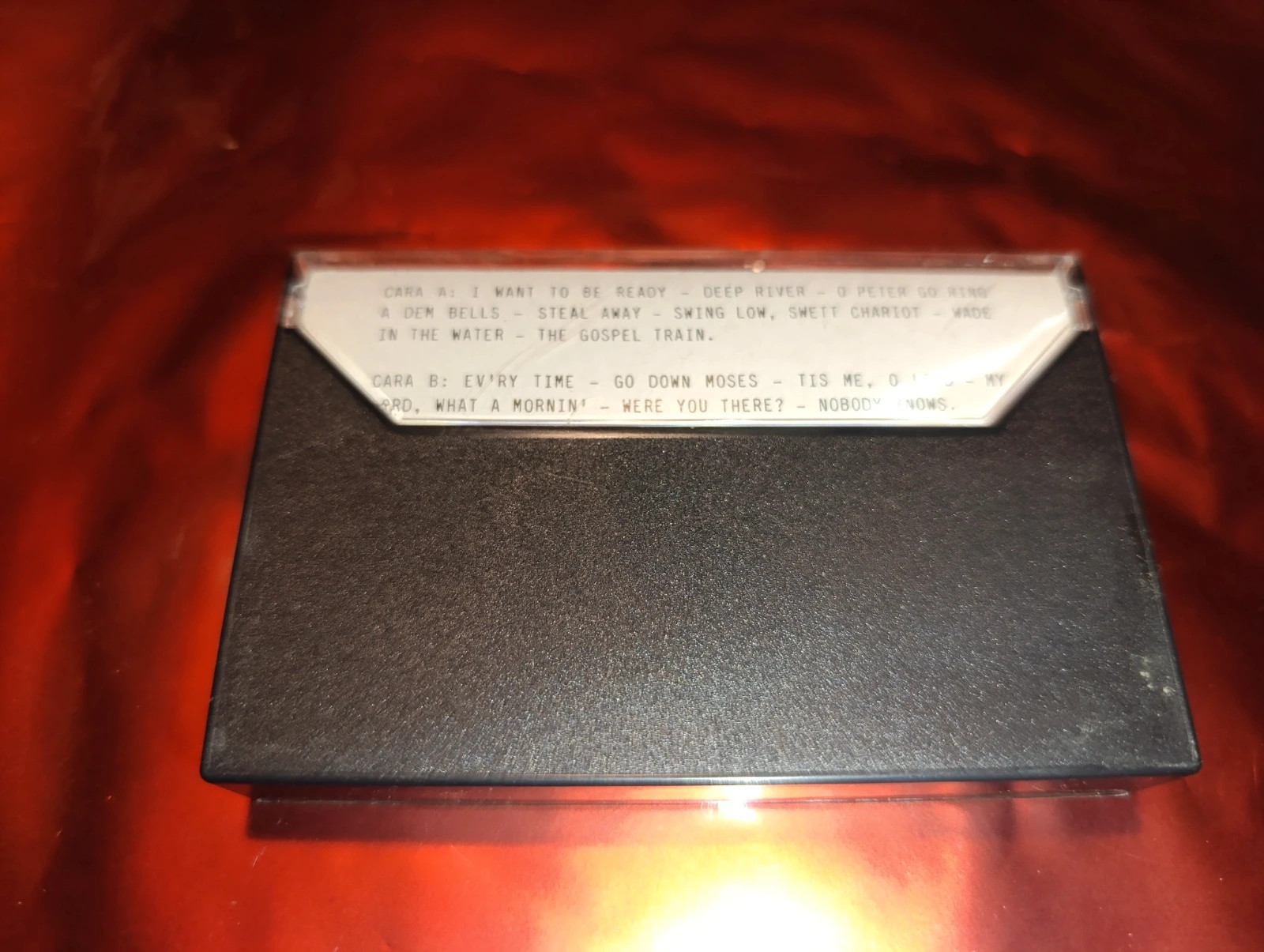 Cassette "Negro Spirituals" 3