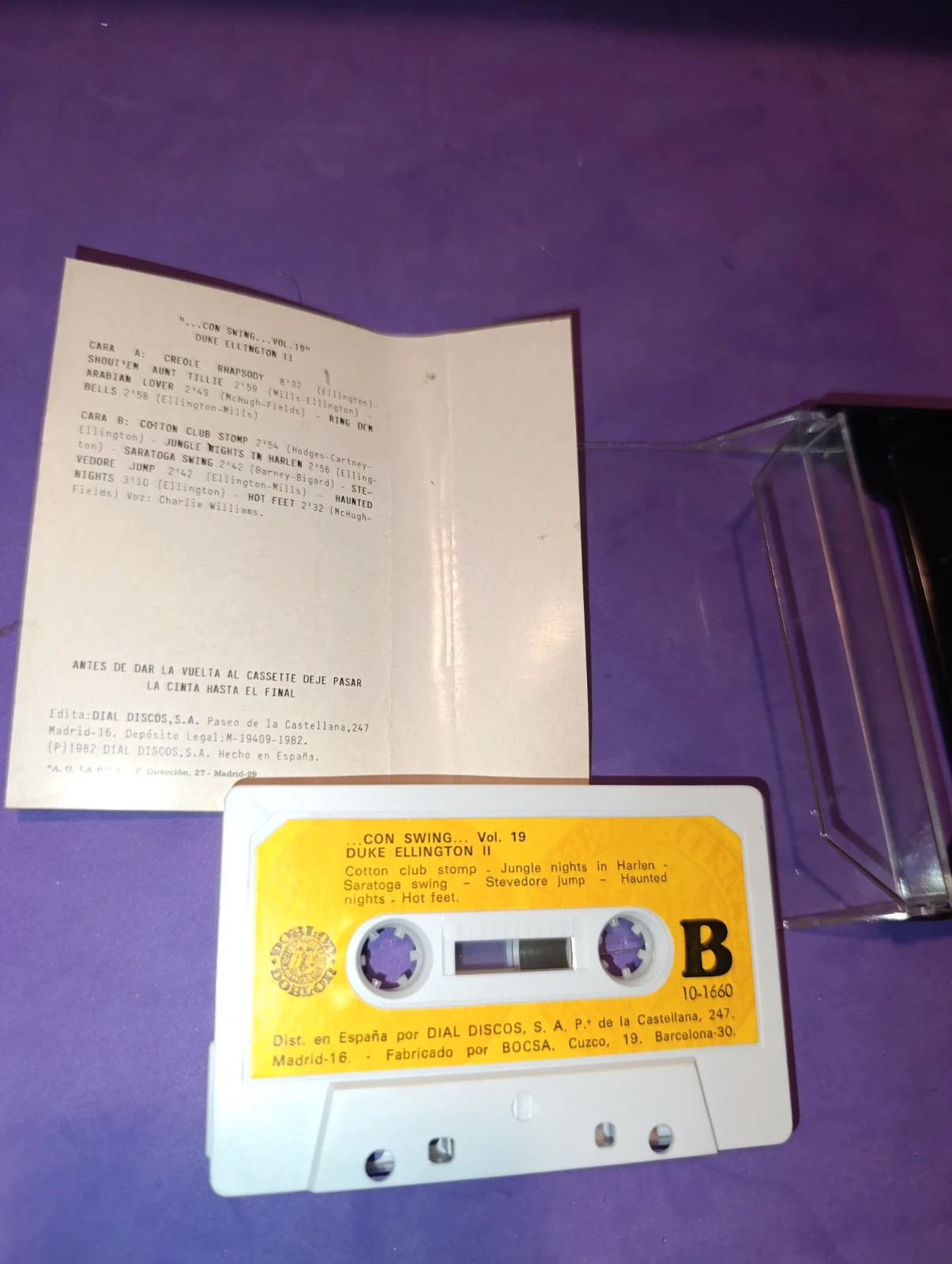 assette retro Duke Ellington - Jazz – Duke Ellington 3