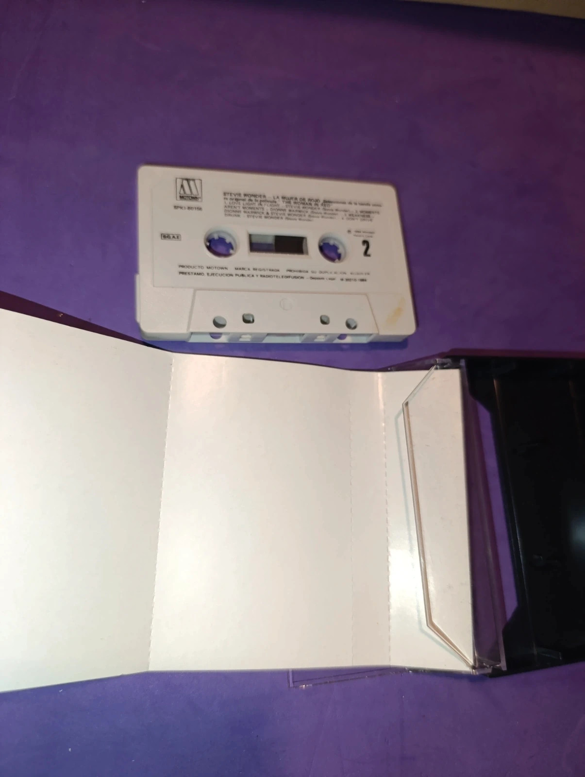 Cassette B.S.O. La Mujer de Rojo 3