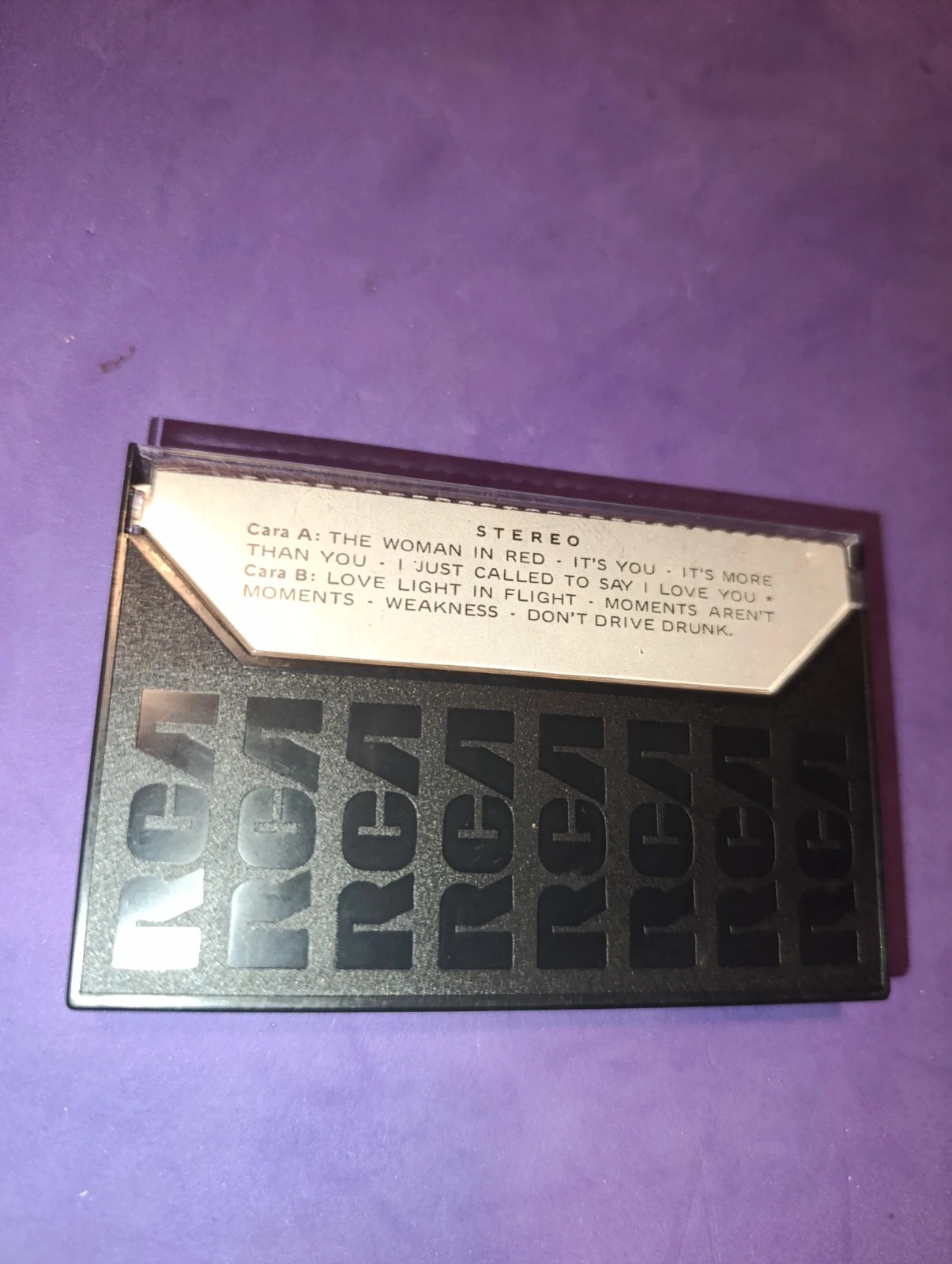Cassette B.S.O. La Mujer de Rojo 4