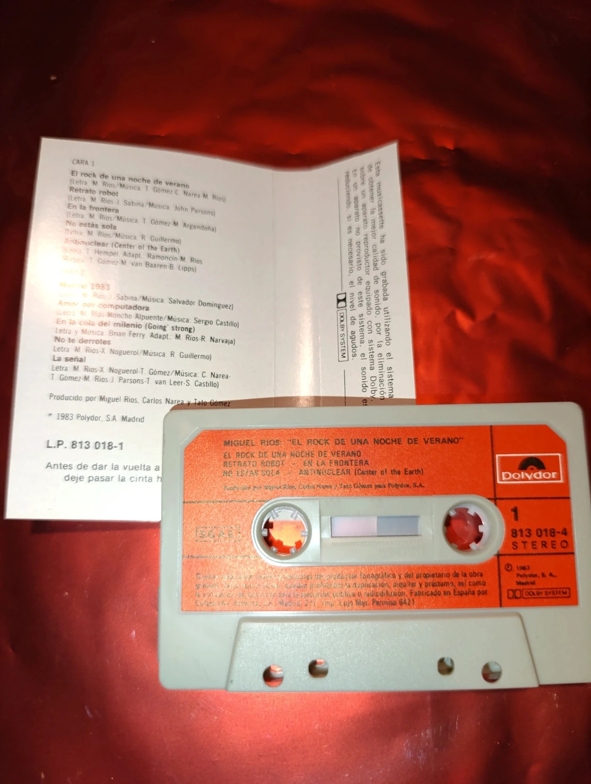 Cassette Miguel Ríos "Rock de una Noche de Verano" – Miguel Rios 5