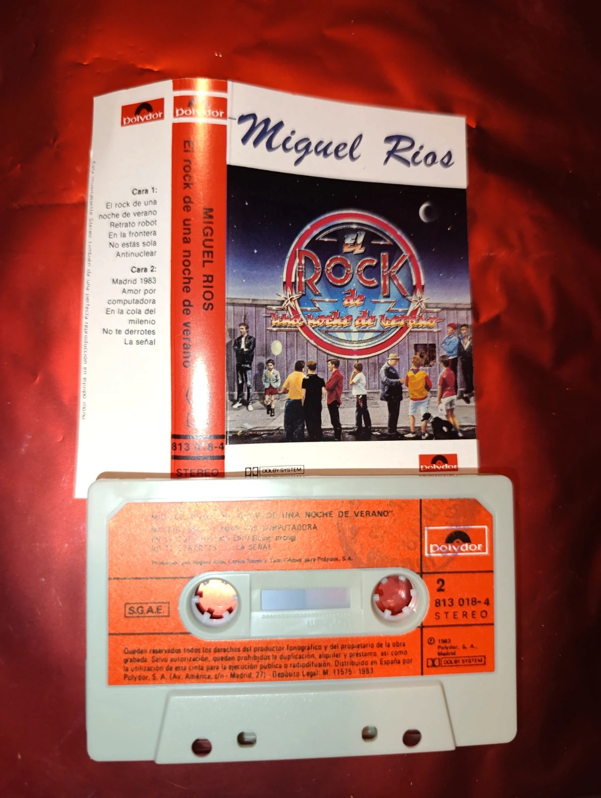 Cassette Miguel Ríos "Rock de una Noche de Verano" – Miguel Rios 4