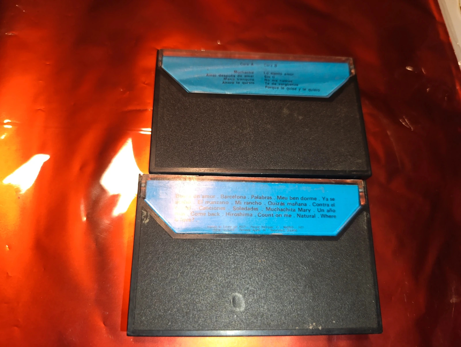 Lote 2 cassettes de Juan Pardo – Juan Pardo 2