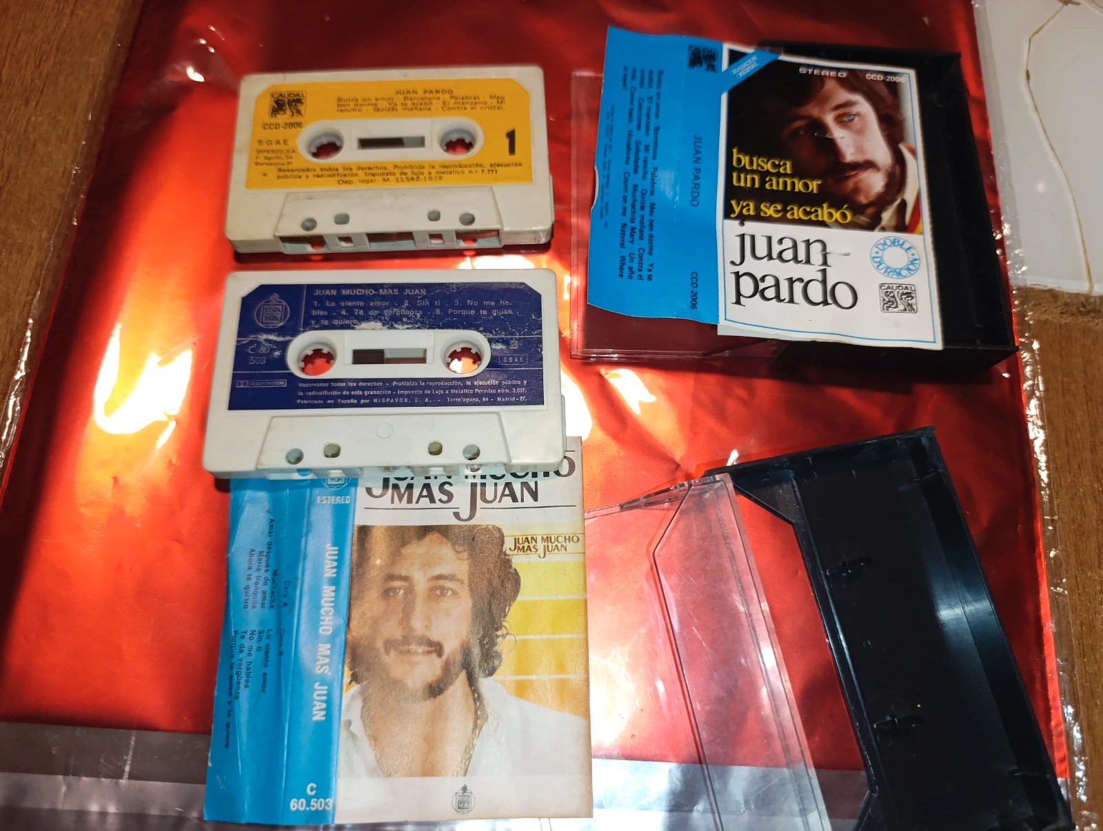 Lote 2 cassettes de Juan Pardo – Juan Pardo 4