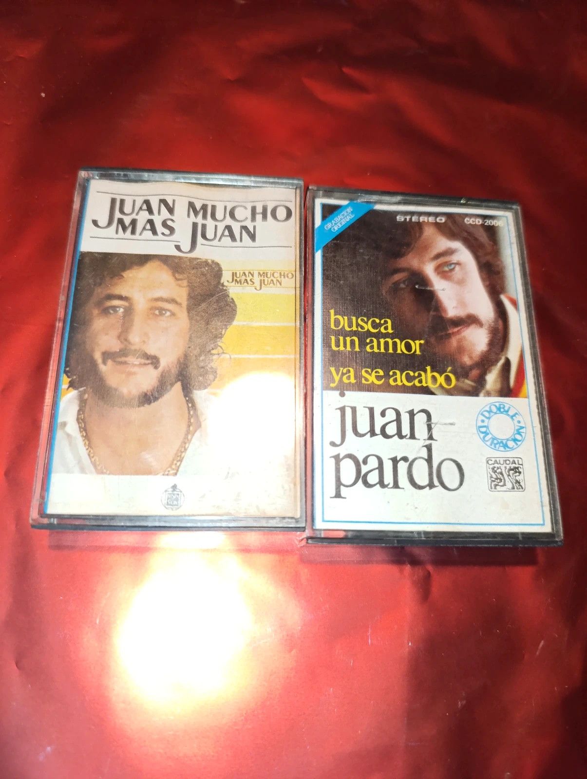 Lote 2 cassettes de Juan Pardo