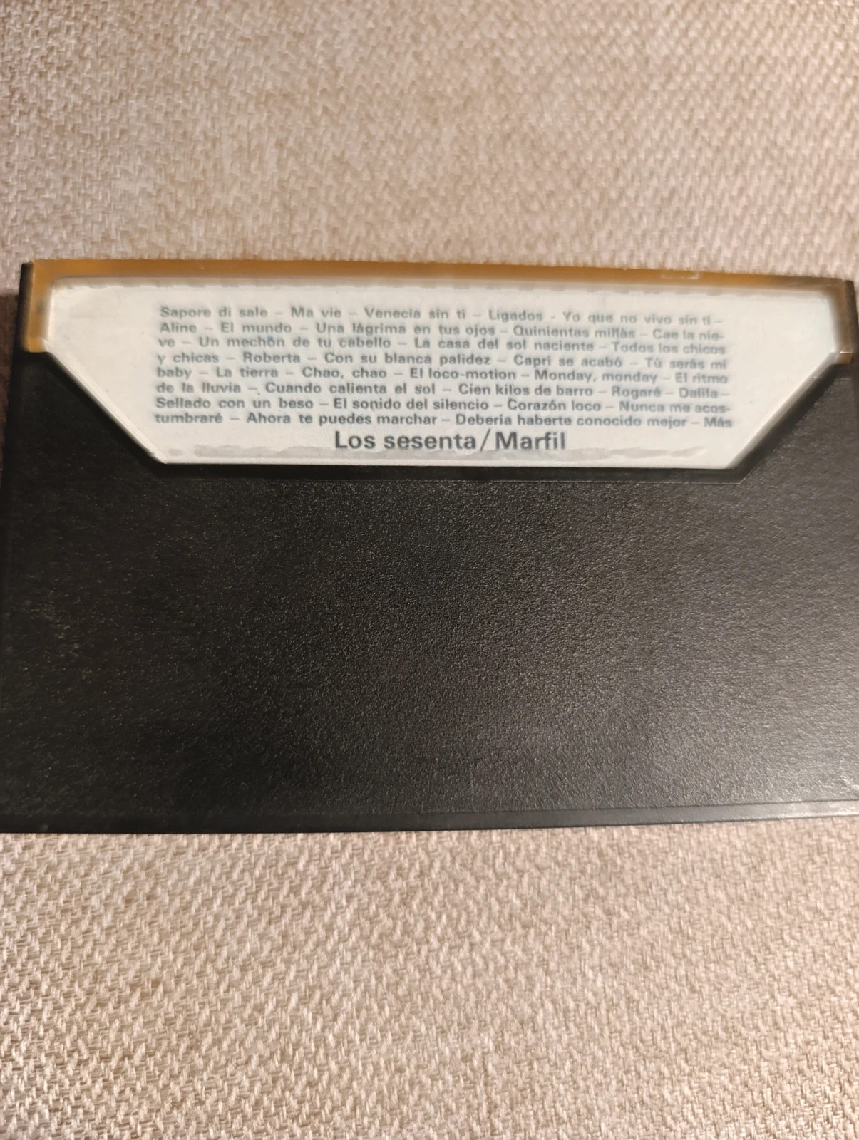 Cassette "Los Sesenta/Marfil", 1980 – Marfil 2