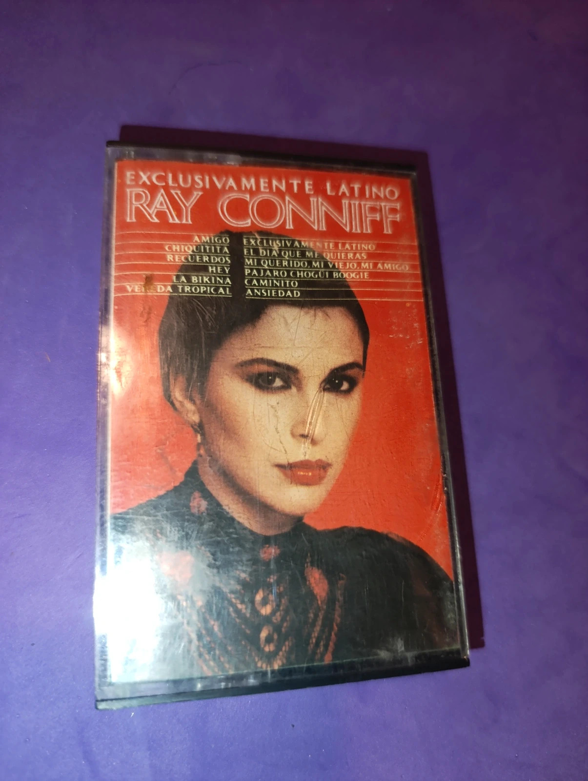 Cassette Ray Conniff "Exclusivamente Latino", 1980.