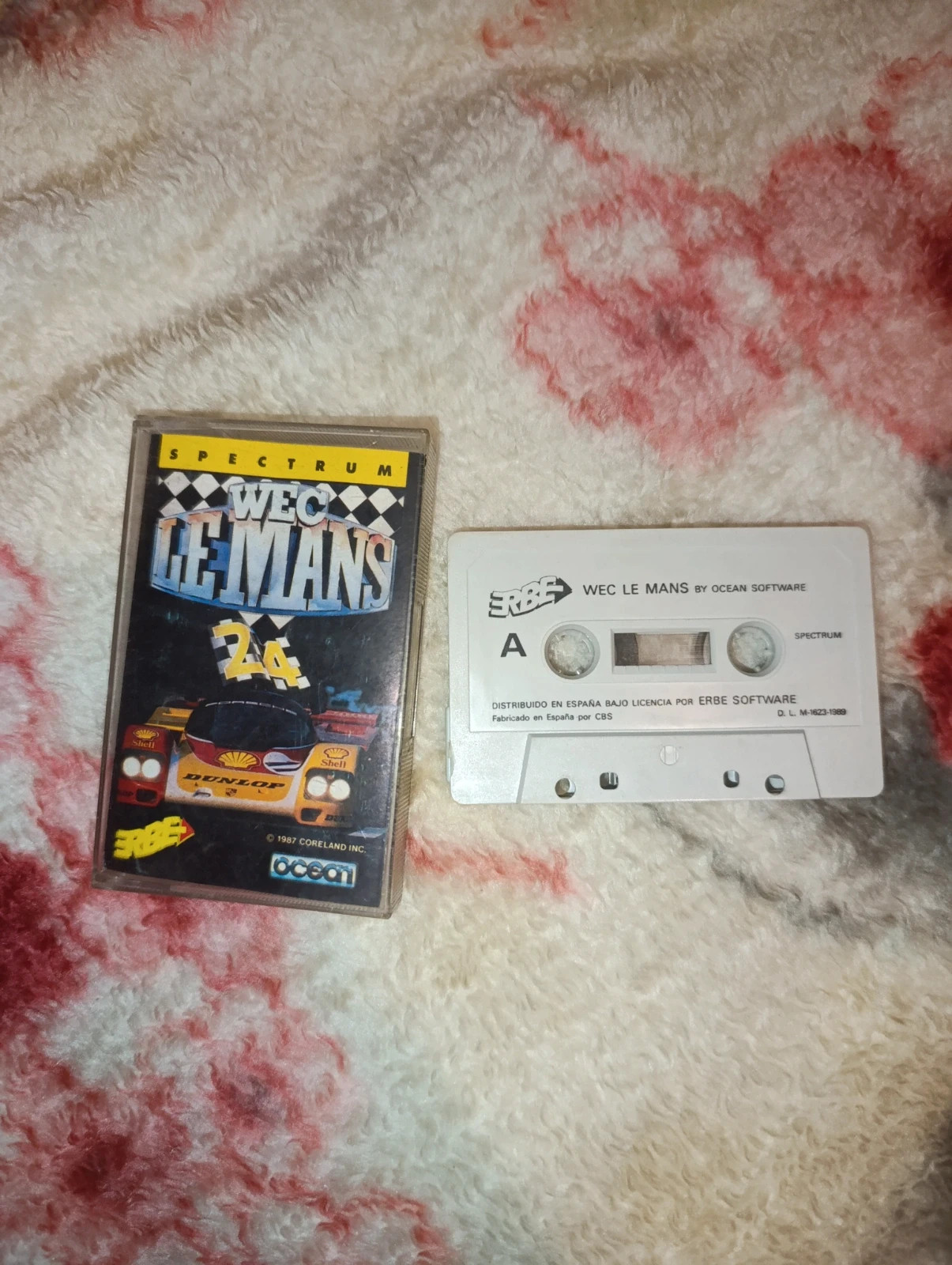 Juego Retro Wec LeMans Spectrum