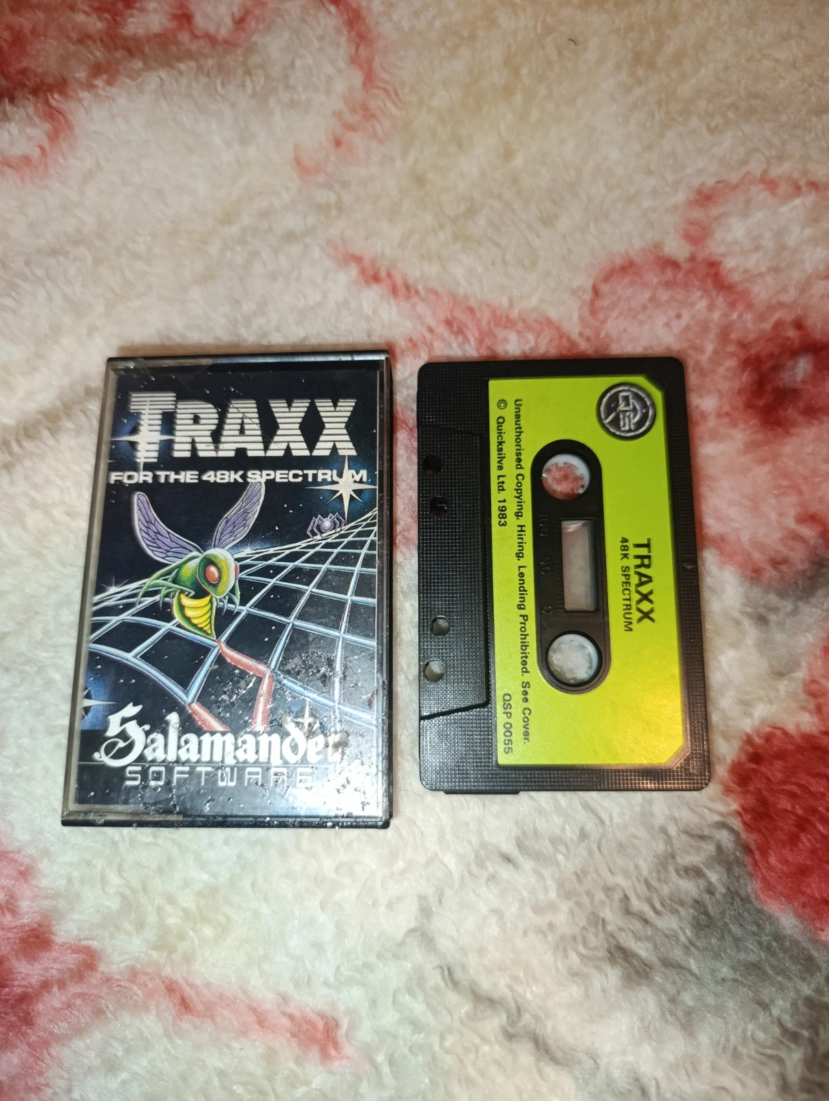 Juego Retro TRAXX para Spectrum