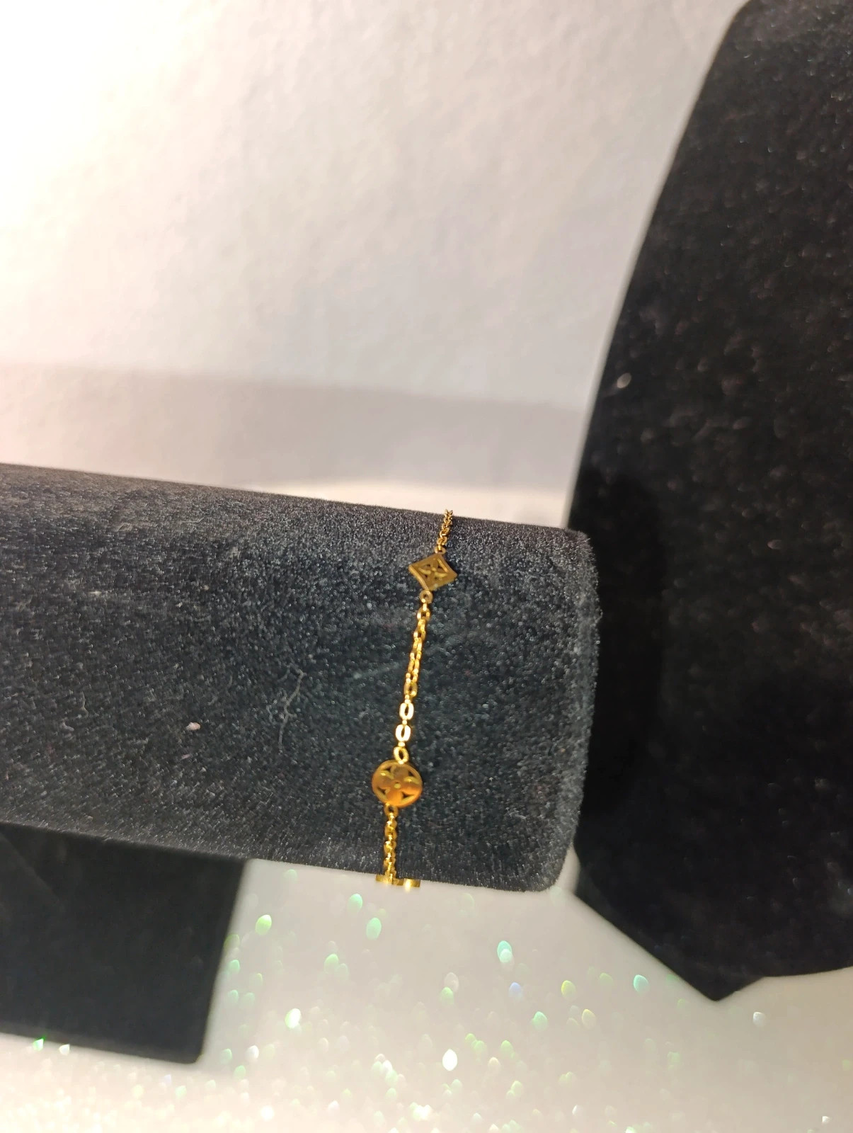 Pulsera acero dorado Tres Cruces – pulsera 2