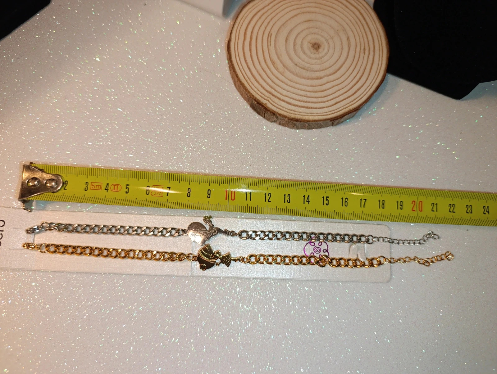 Par de pulseras de acero de Enamorados 22 cms – pulseras 5