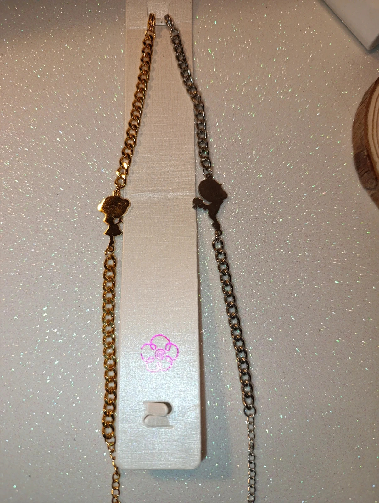 Par de pulseras de acero de Enamorados 22 cms – pulseras 4
