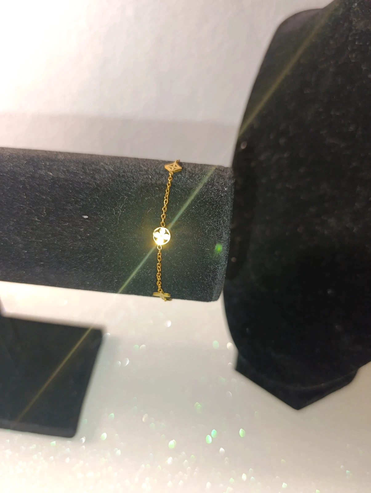 Pulsera acero dorado Tres Cruces – pulsera 3