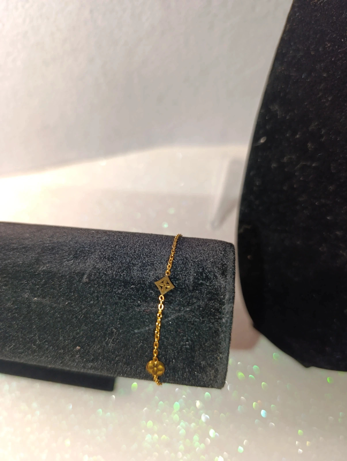 Pulsera acero dorado Tres Cruces – pulsera 4