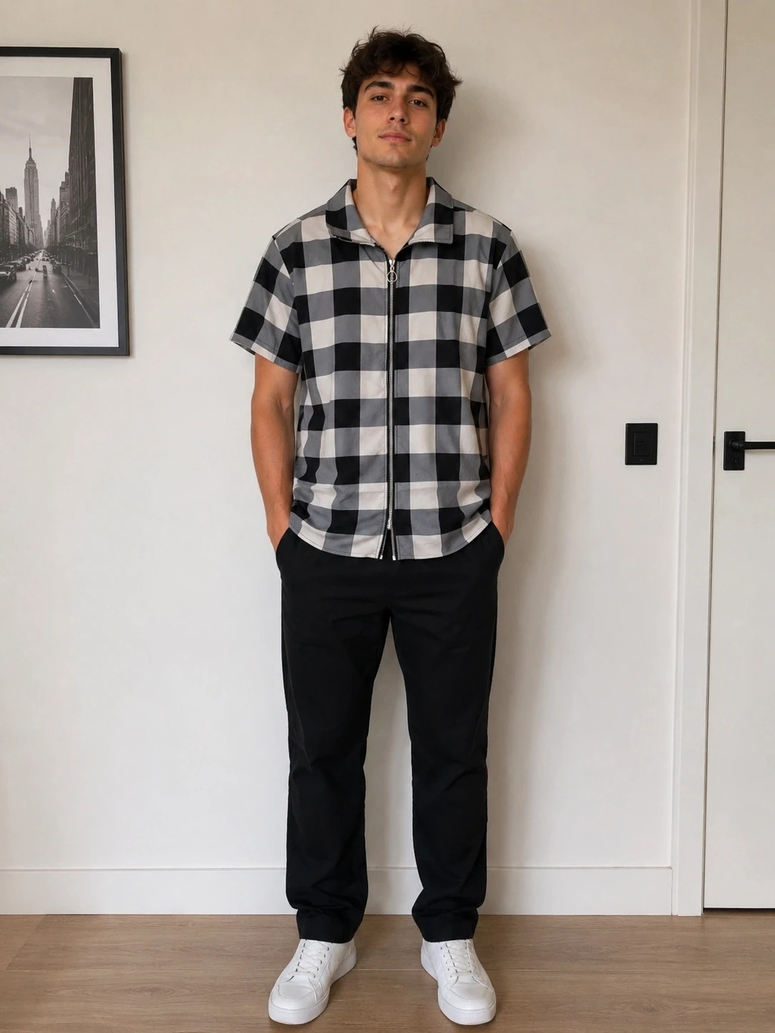 Camisa de manga corta talla M/L – taille M
