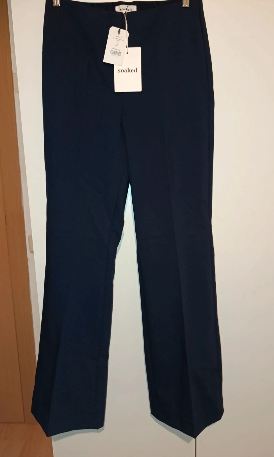 Pantalón pinza Soaked Talla M Corinne Straight Pants – Soaked in Luxury – taille M / 38 / 10 3