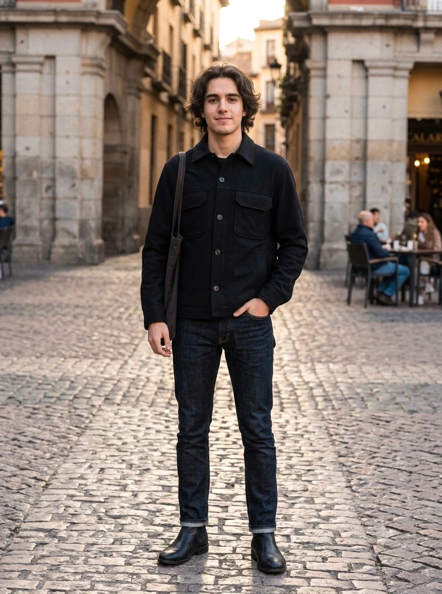 Chaqueta negra Zara Man talla M – Zara – taille M / 38 / 10
