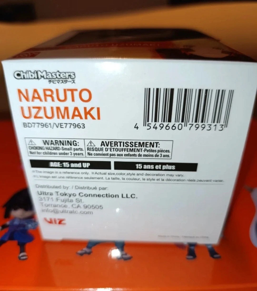 Naruto Uzumaki. Naruto Shippuden - Chibi Masters Bandai Namco – Naruto – taille Taille unique 4