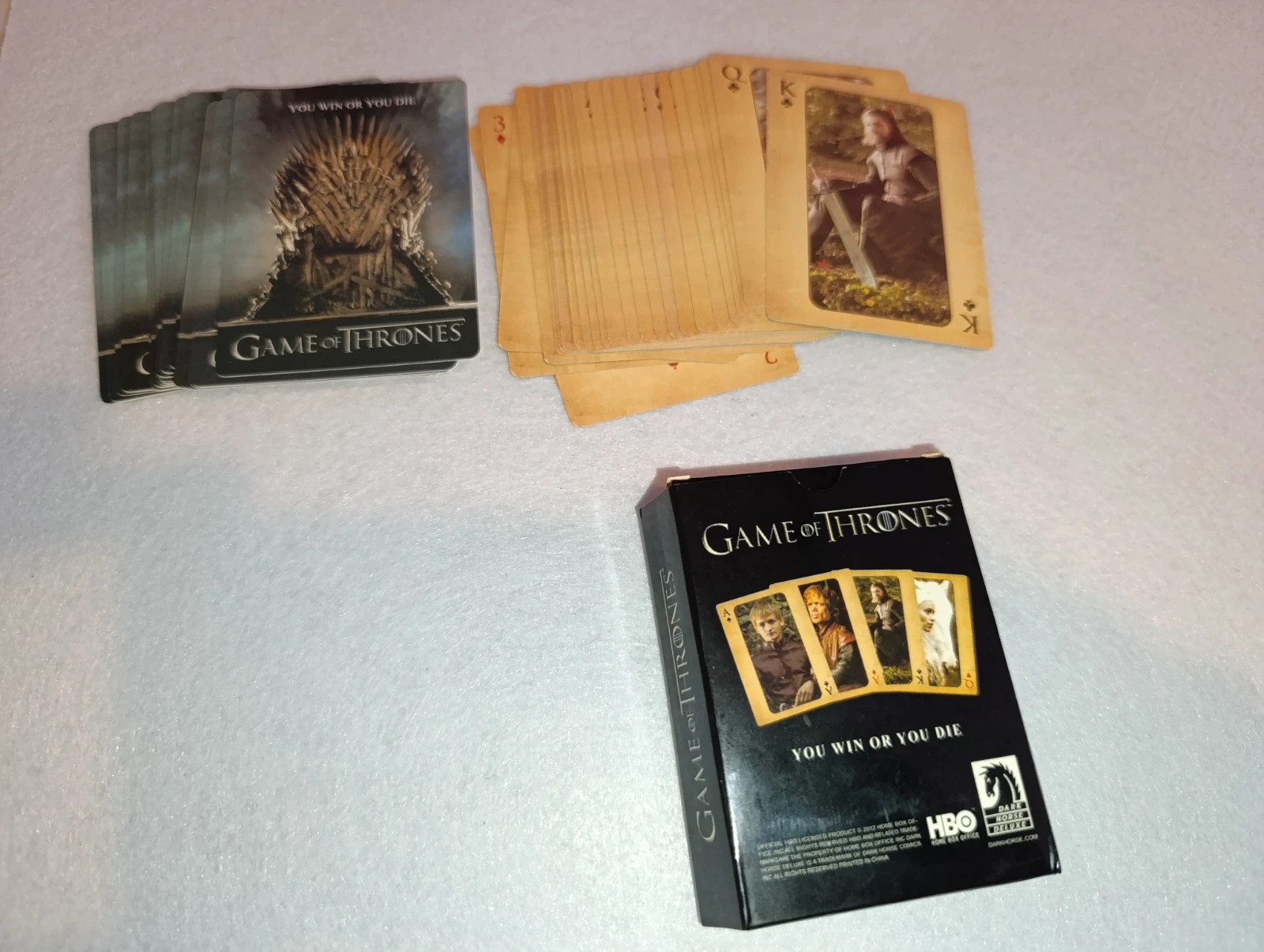 Baraja de póker de Juego de Tronos – HBO 2