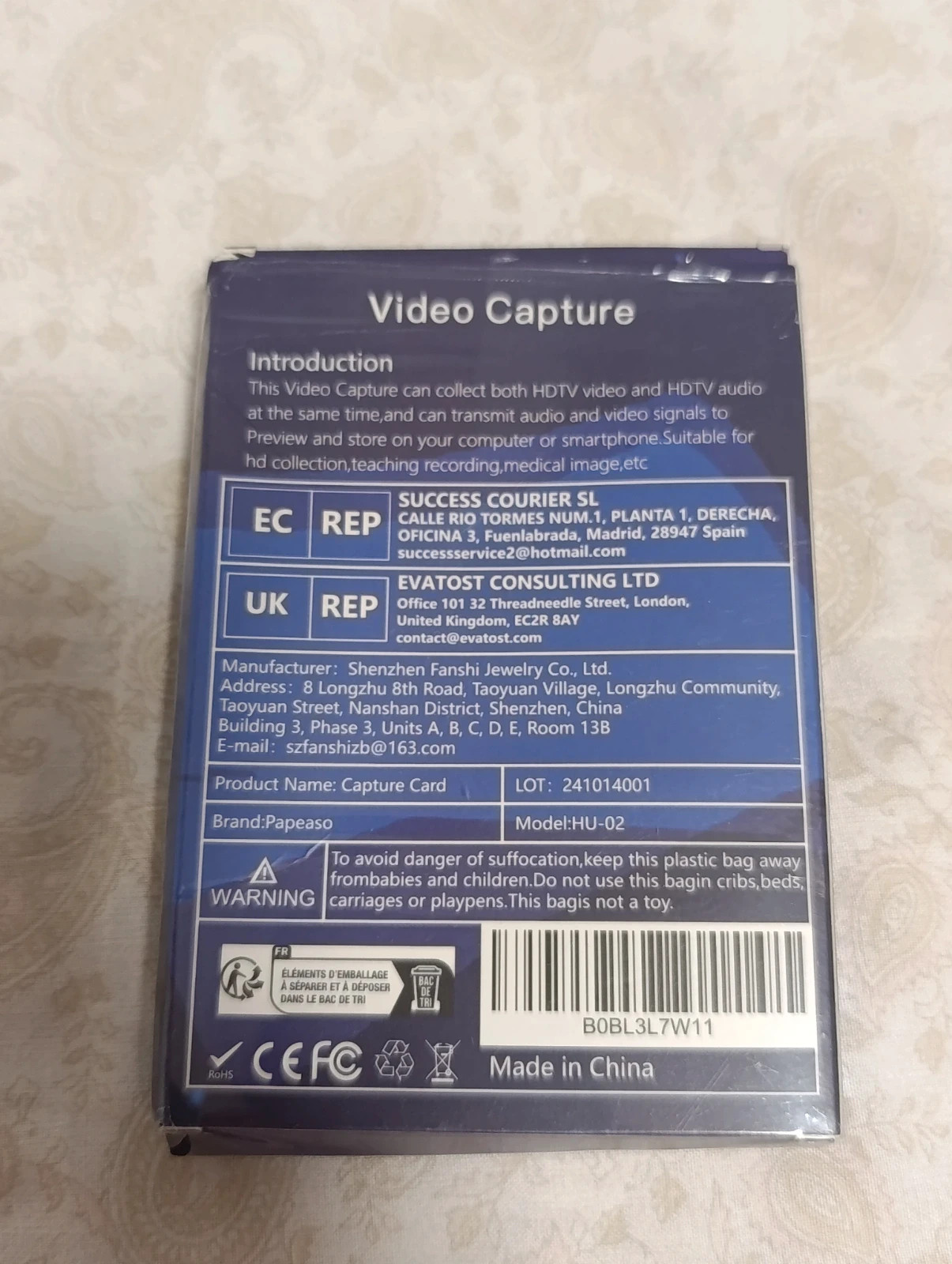 Tarjeta de captura de vídeo de hdmi - usb. Papeaso – Papeaso 2