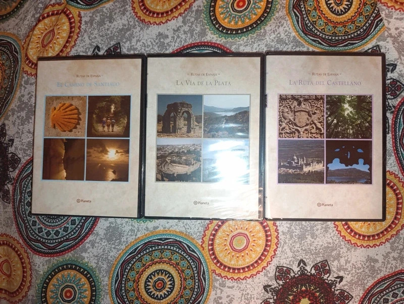 Coleccion DVDs serie Rutas de España. Planeta 3