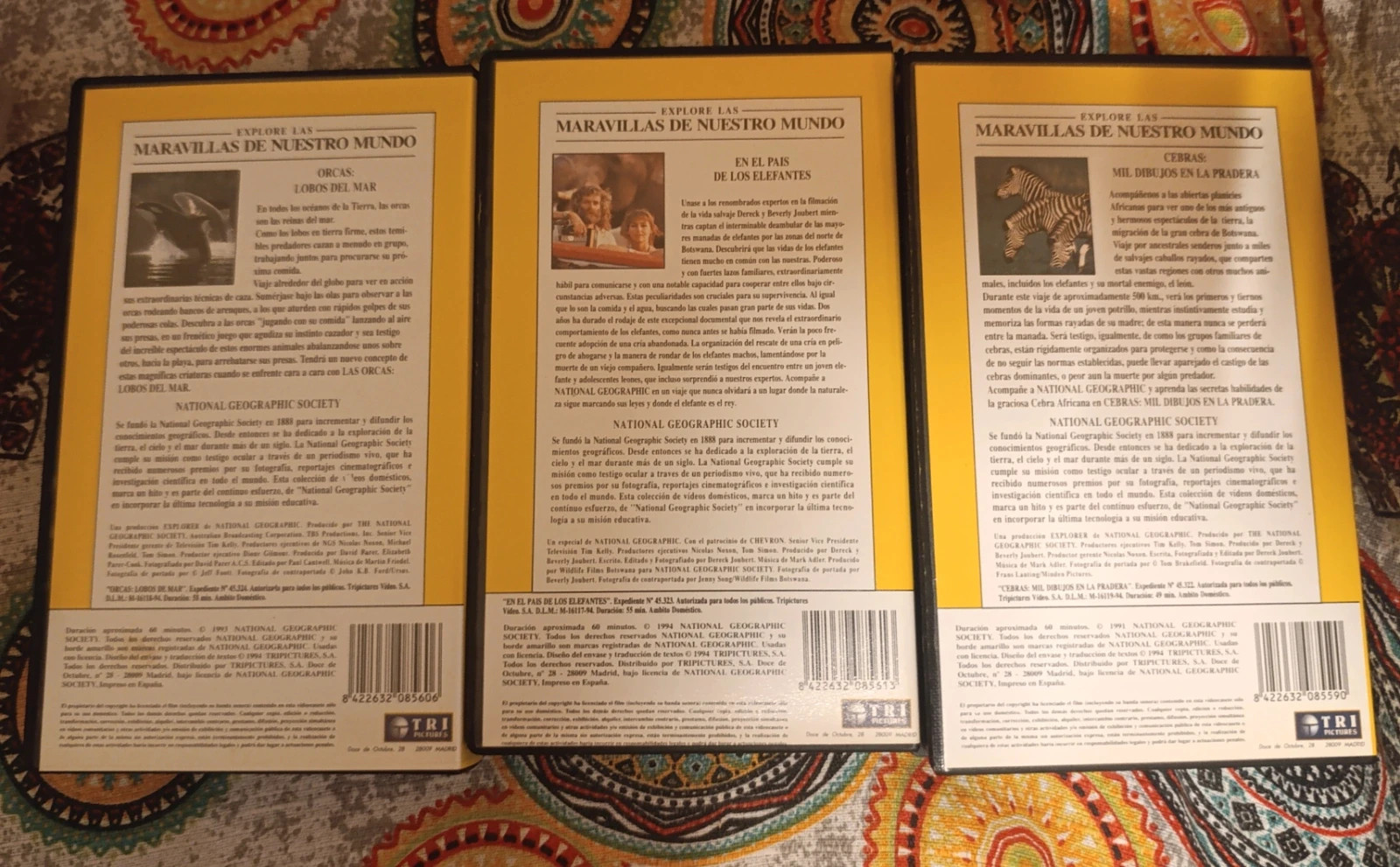 Colección VHS National Geographic 2