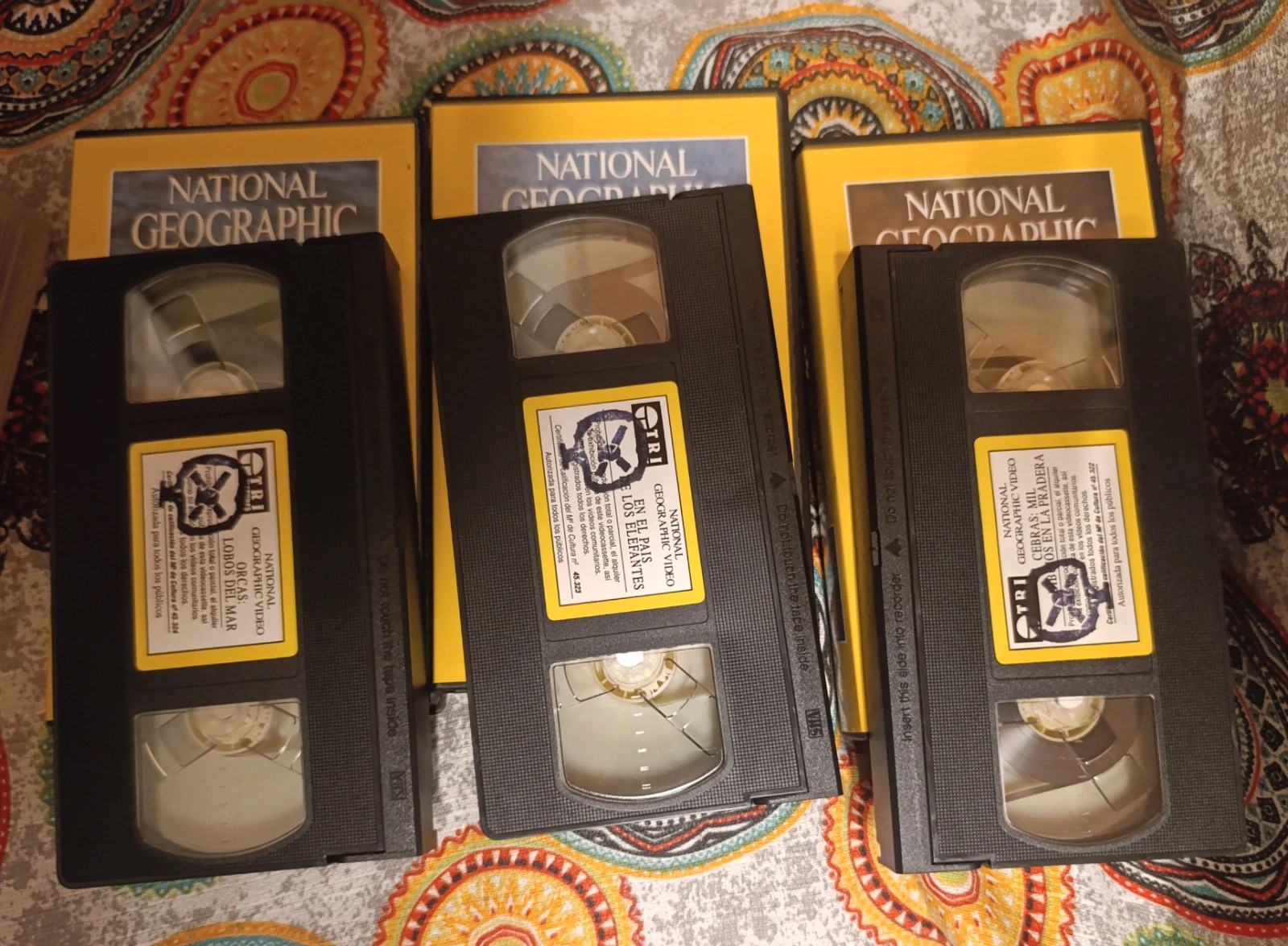 Colección VHS National Geographic 3