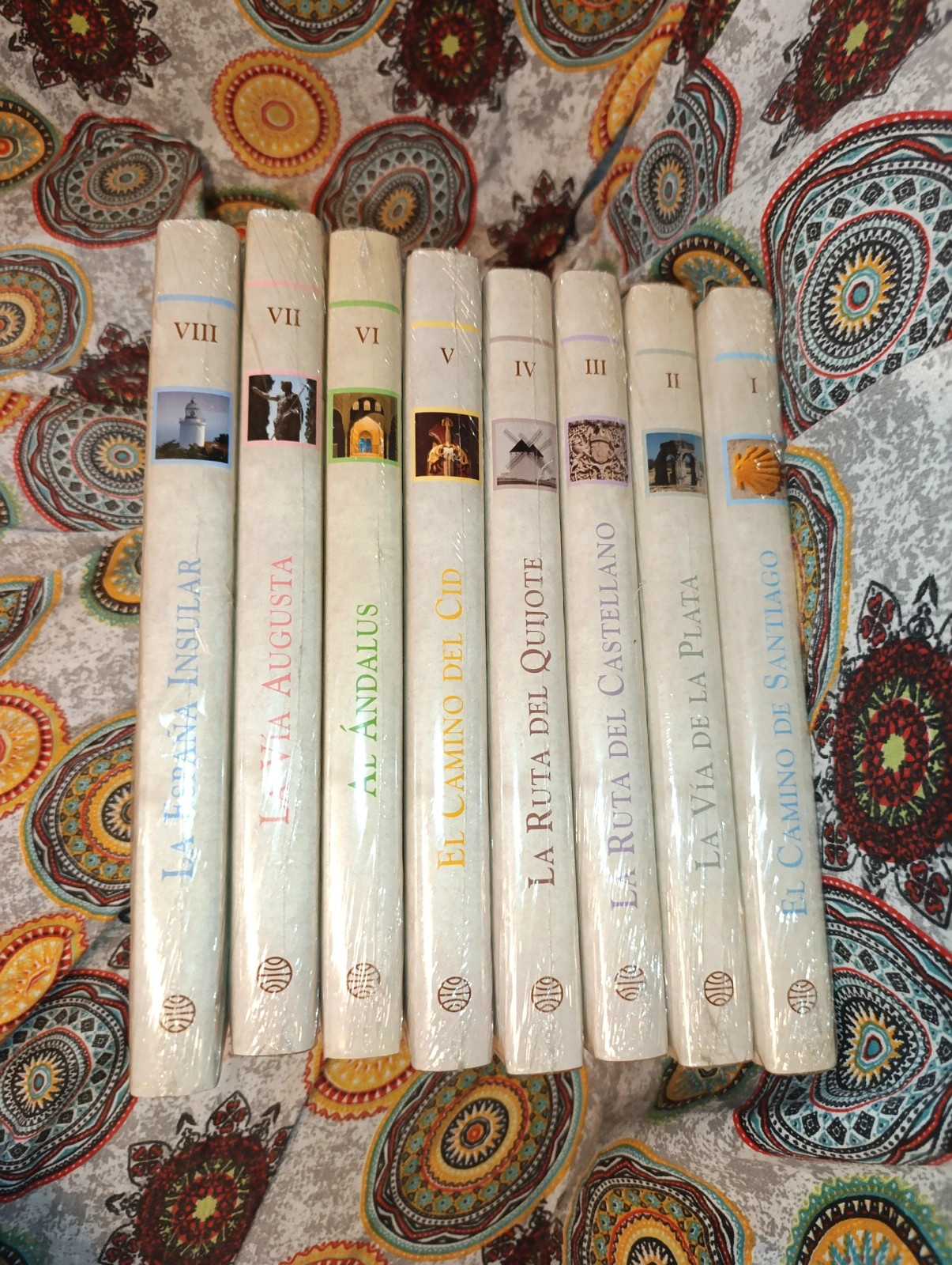 Colección 8 tomos Rutas de España. Planeta