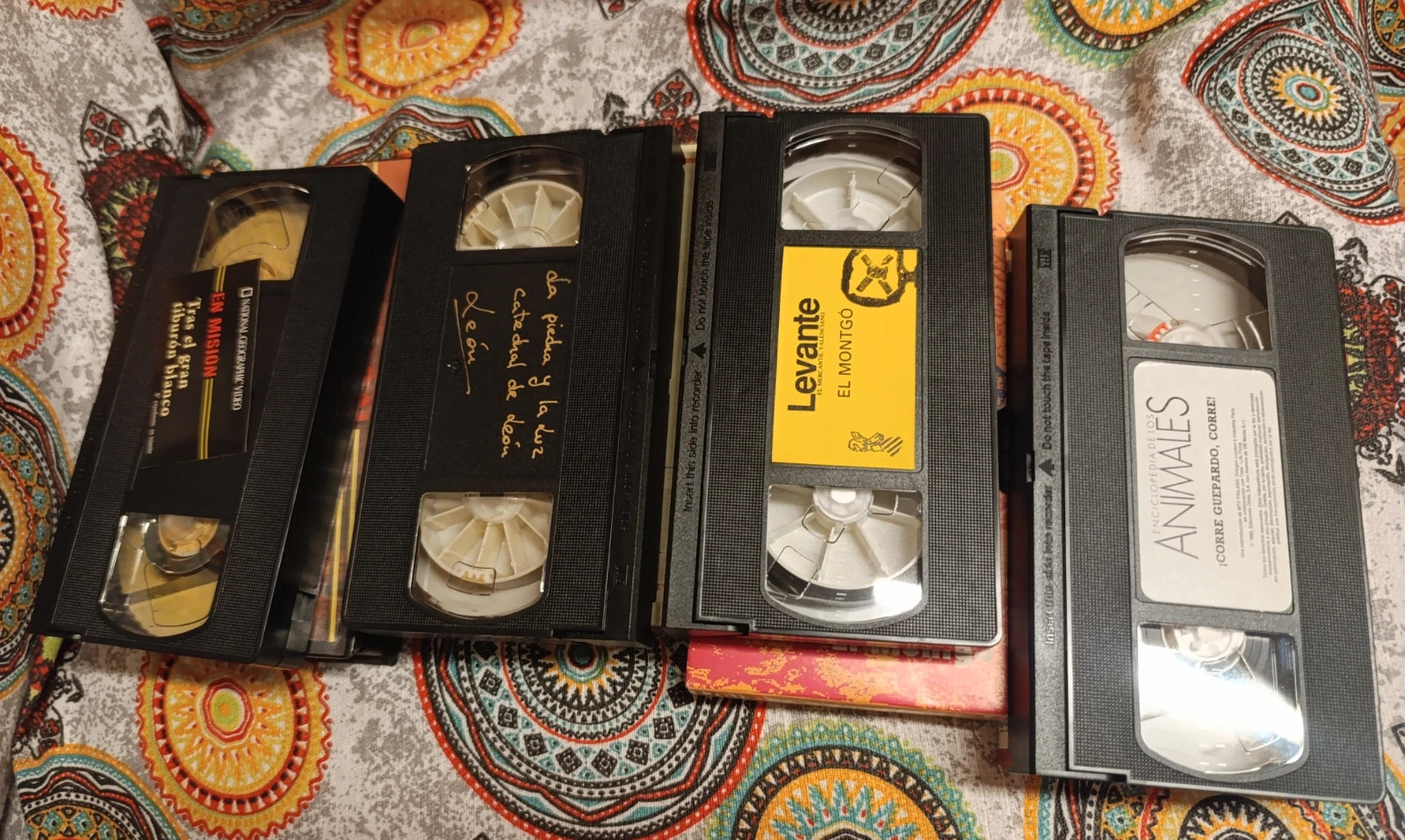 Lote 4 VHS Documentales 4