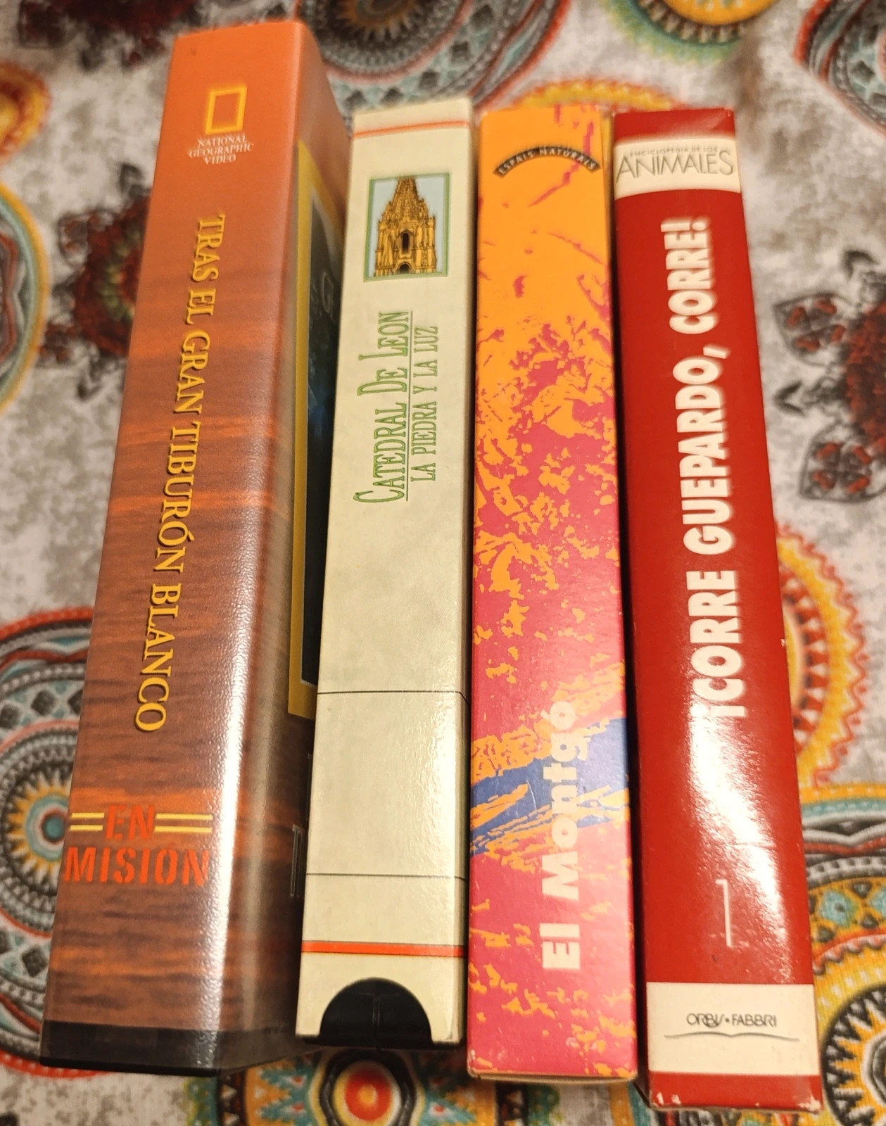 Lote 4 VHS Documentales 3