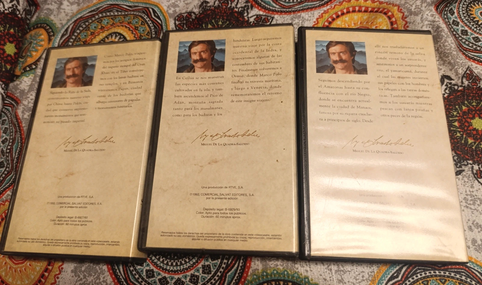 Lote 3 VHS Pueblos de la Tierra. Miguel de la Quadra Salcedo – Pueblos de la Tierra 2