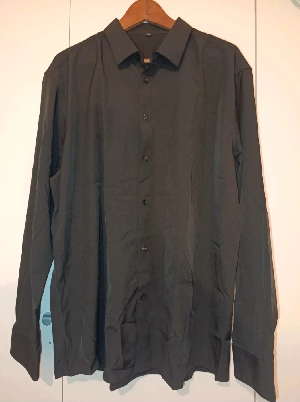 Camisa Negra Manga Larga Talla XL/2XL – BlackShirt – taille XL 3