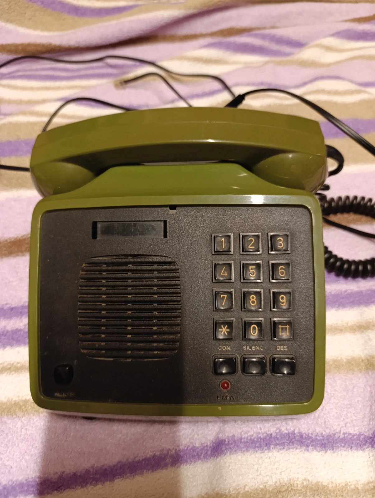 Teléfono Manos Libres Amper Vintage Verde – Amper 2