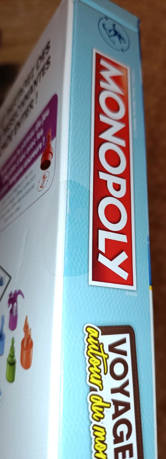 Monopoly Voyage Autour du Monde (version française) – Hasbro 3