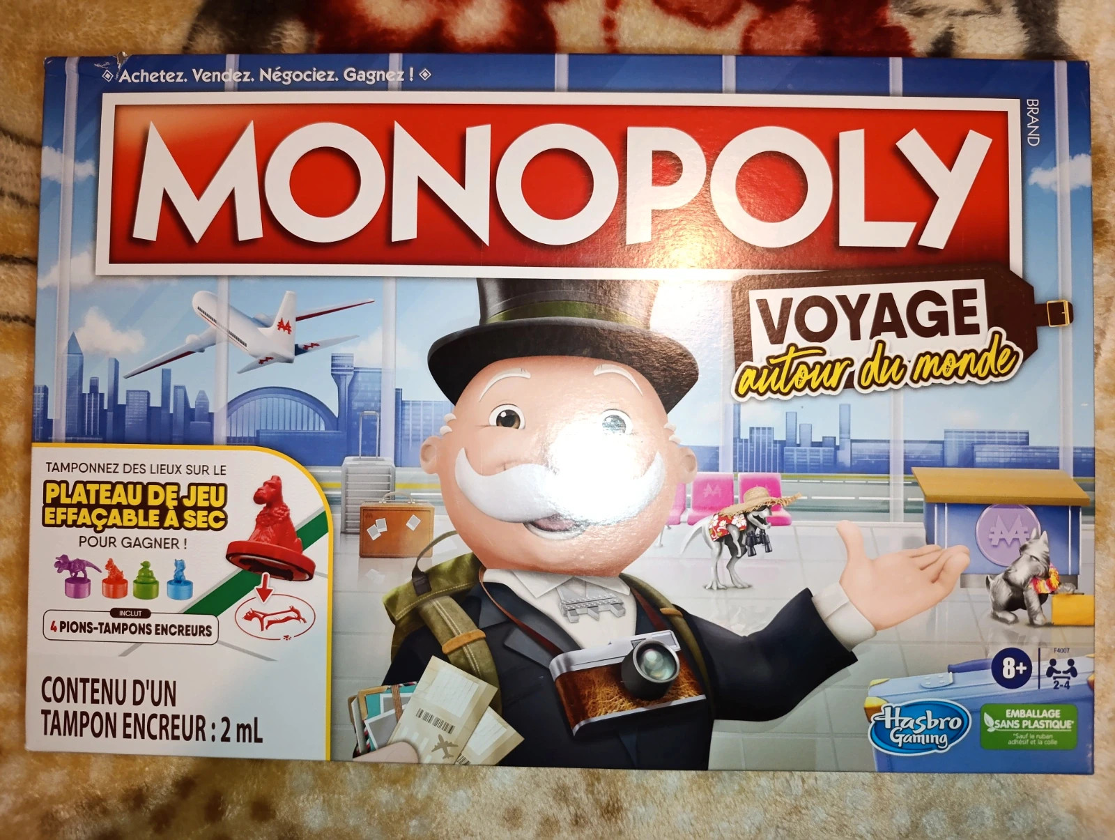 Monopoly Voyage Autour du Monde (version française)