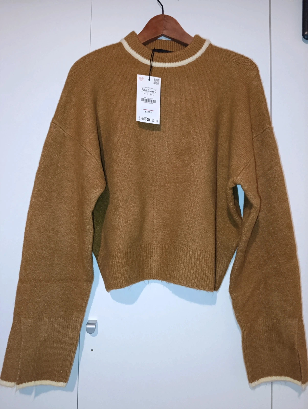 Zara. Suéter marrón de punto. Talla M – Zara – taille M / 38 / 10 2