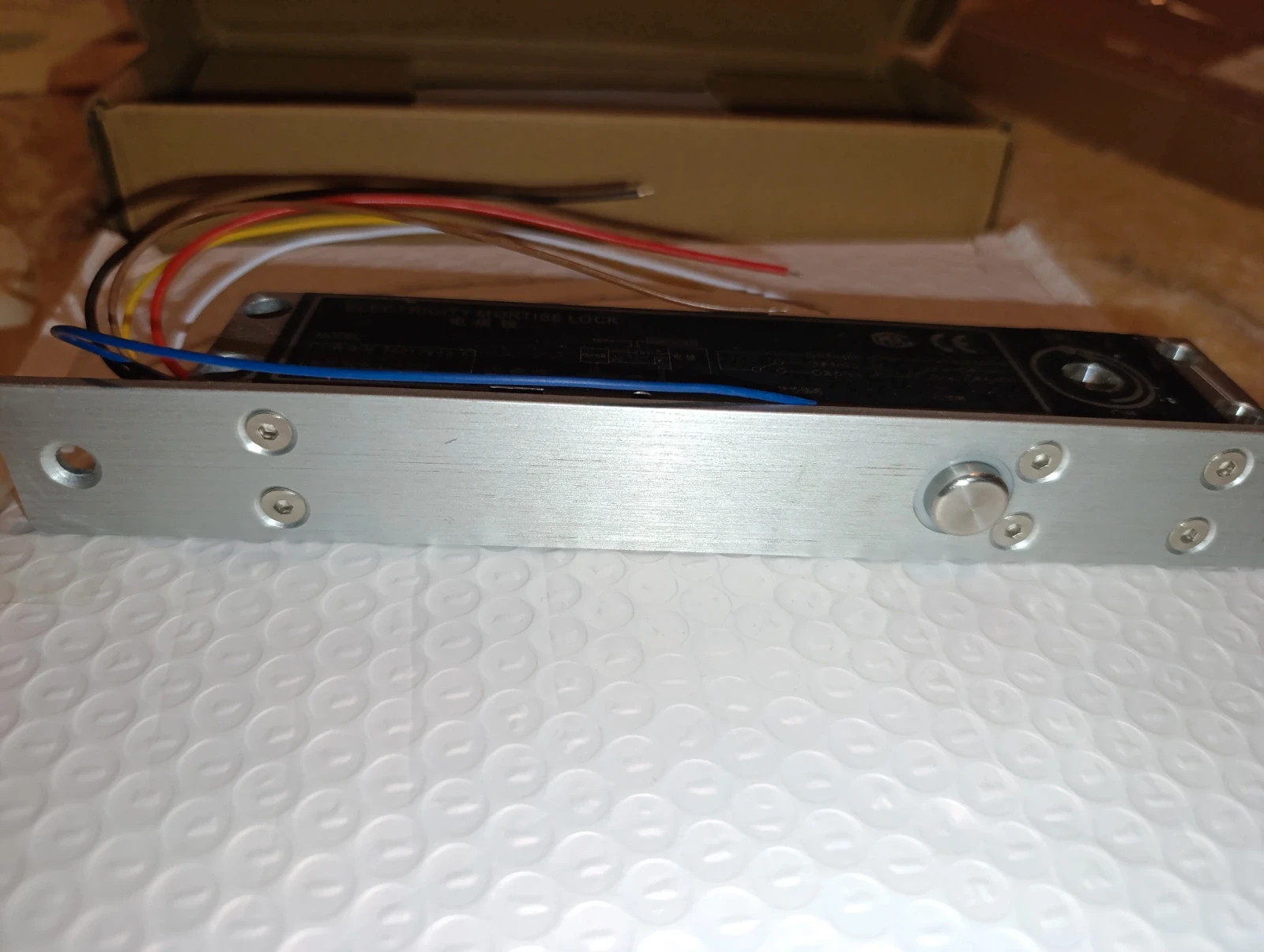Cerradura eléctrica de embutir 12V – Electricity Mortise Lock 4