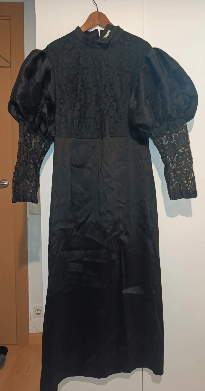 Aomei. Vestido largo de fiesta color negro. Talla L/XL – Aomei – taille XL 4
