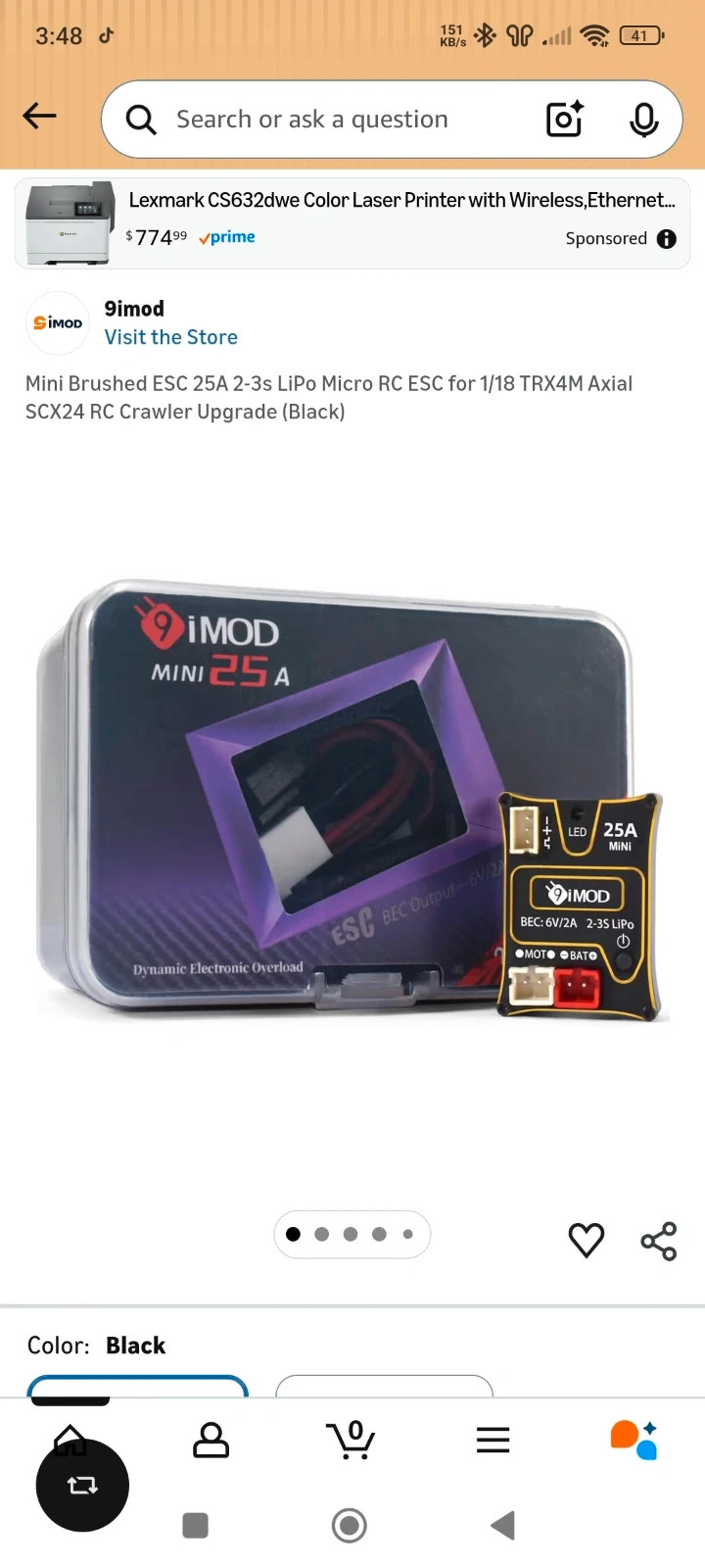 Control Electrónico Velocidad 9 iMod Mini 25A – 9 iMod Mini 25A 5