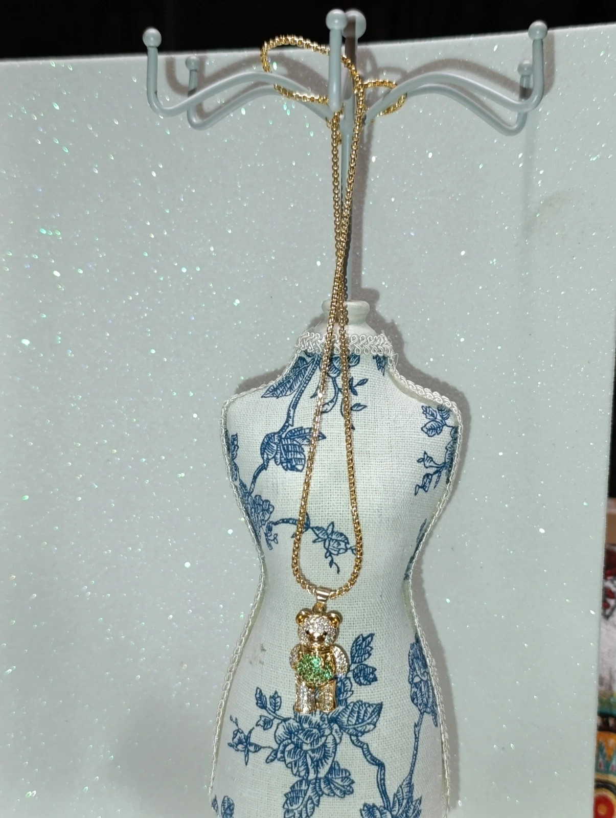 Collar Oro Laminado Oso Circonitas Xuping 49 cms – Xuping – taille Taille unique 3
