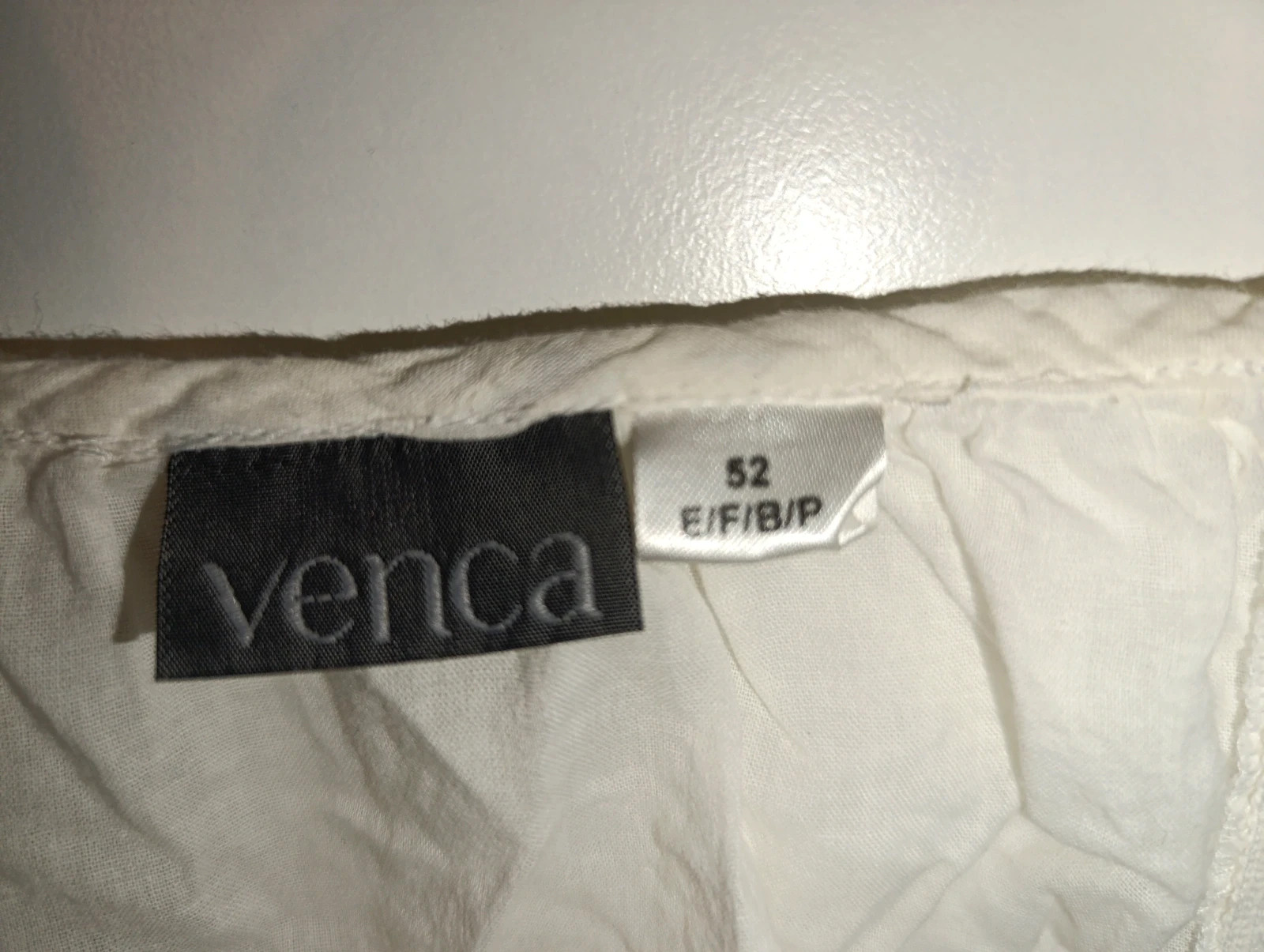 Camisa 3/4 de Venca talla 52 – Venca – taille XL / 42 / 14 3