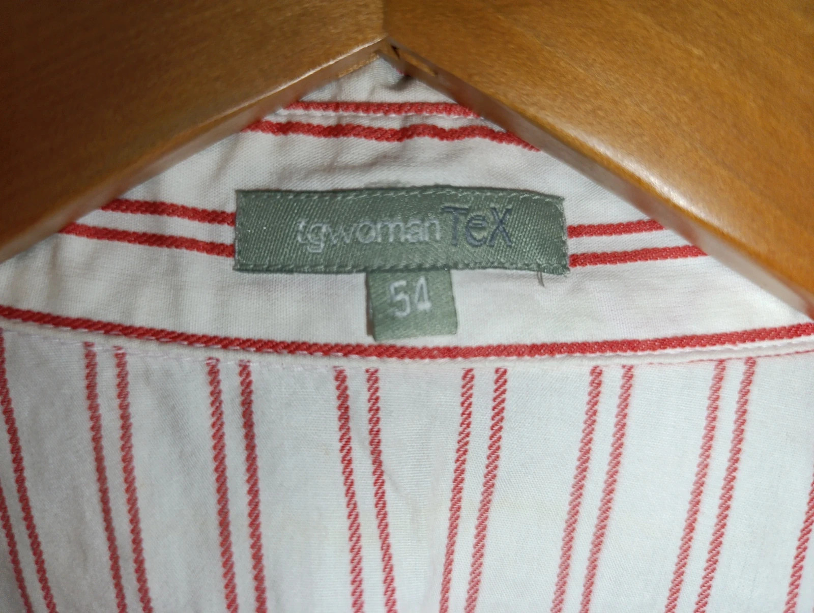 Camisa TGWoman by TEX talla 54 – TEX – taille XXL / 44 / 16 3
