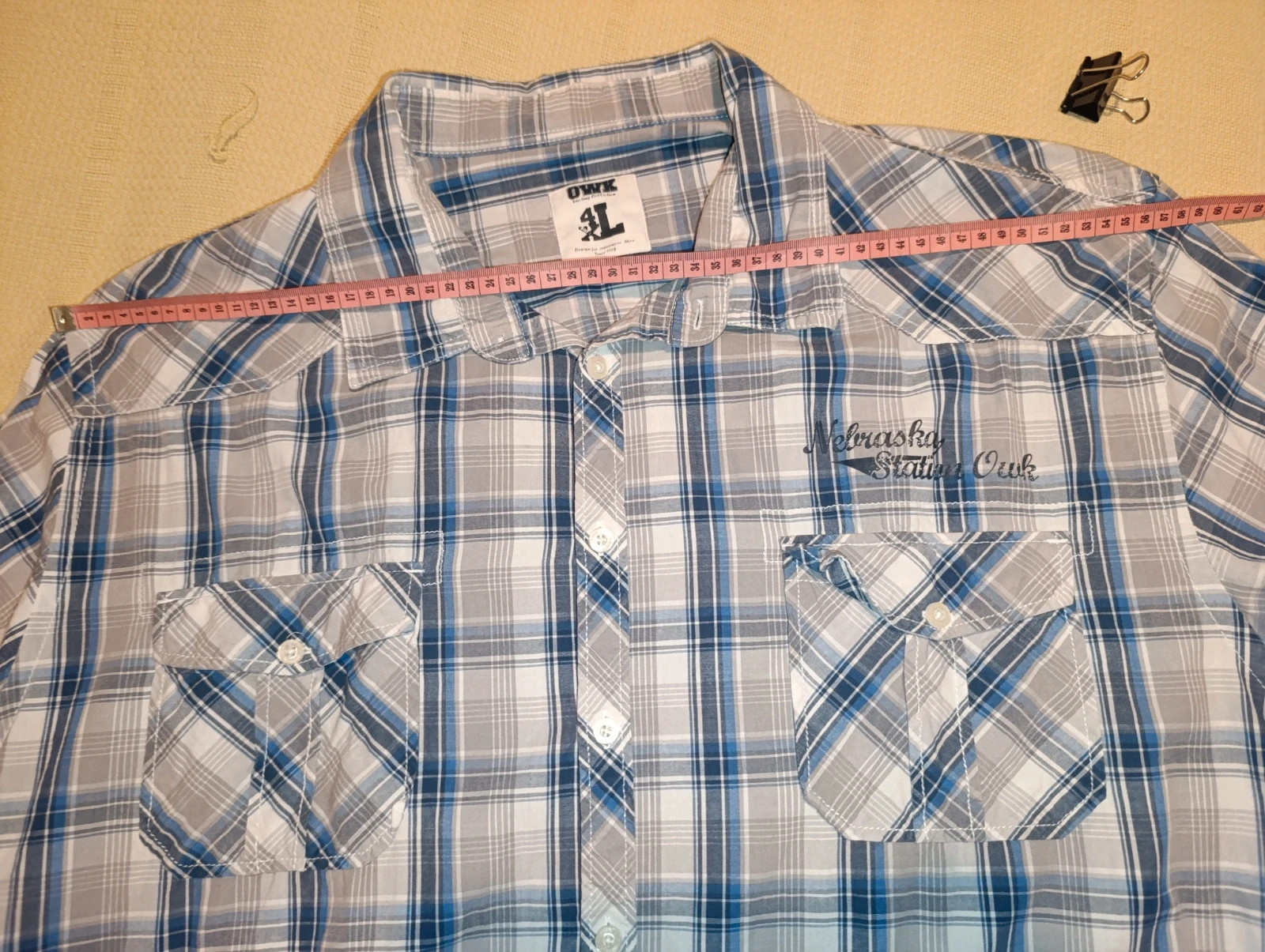 Camisa manga corta OWK 4XL – OWK – taille 4XL 4