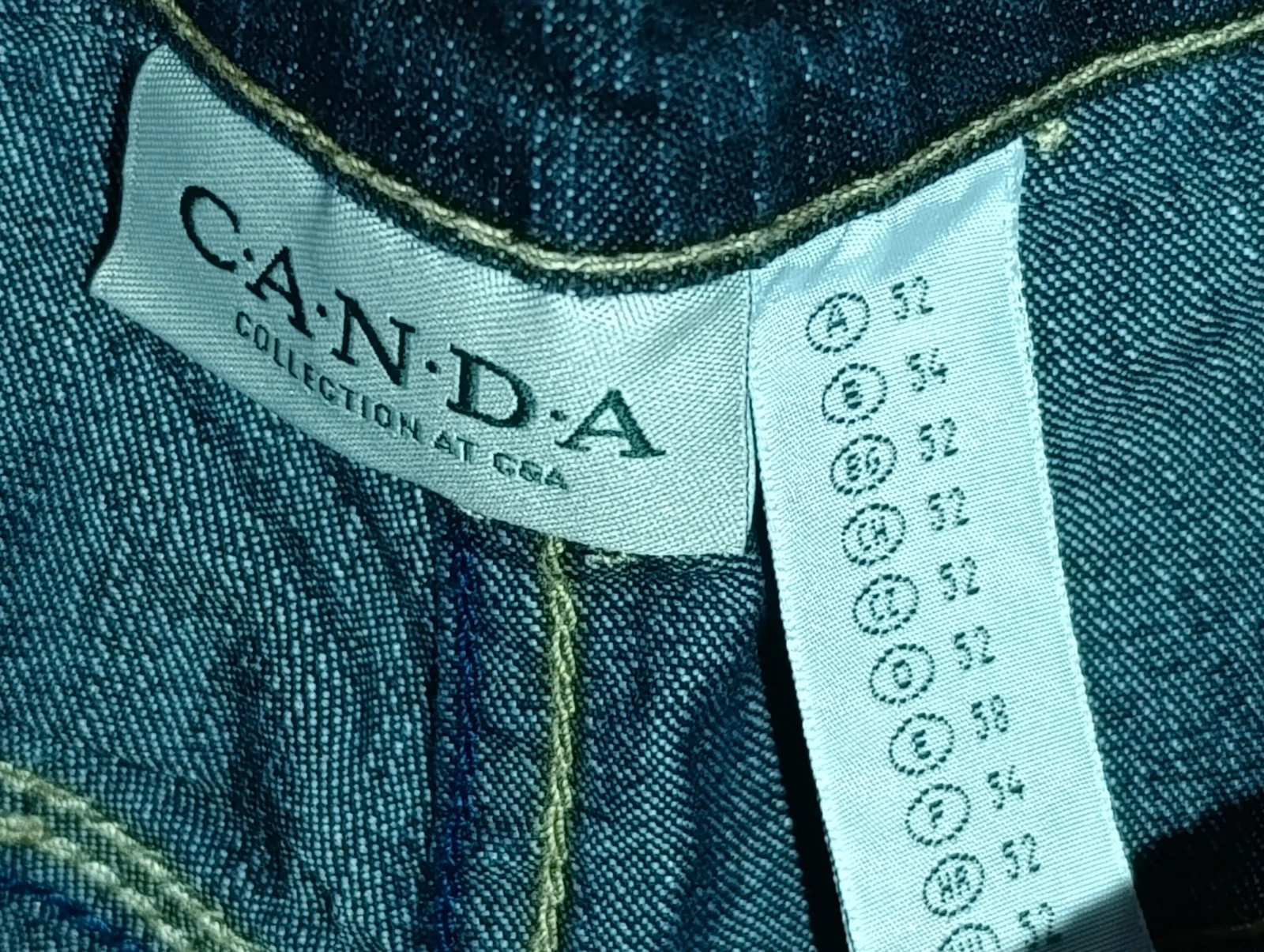 Pantalón azul marino de C.A.N.D.A. talla 58 – Canda – taille 4XL / 48 / 20 3