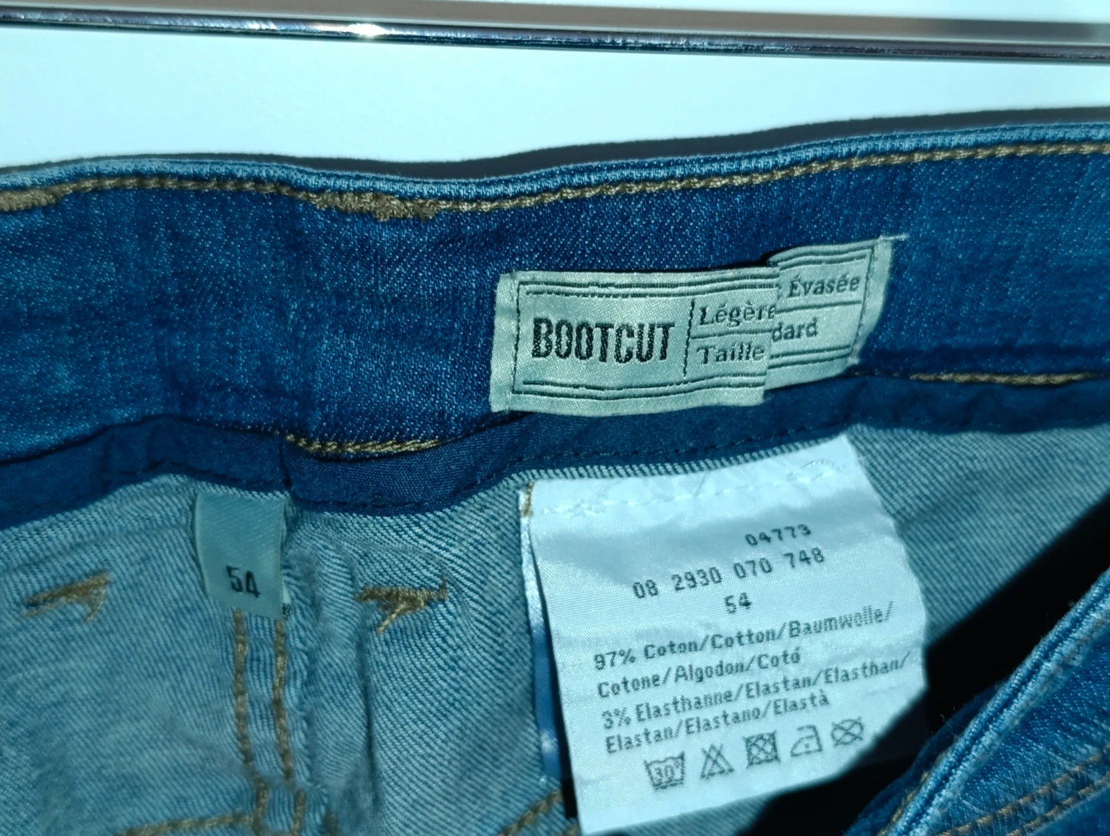 Jeans Bootcut talla 54 – Bootcut – taille XXL / 44 / 16 4