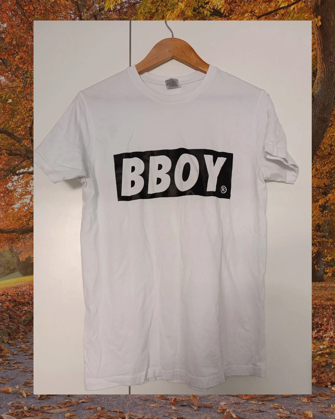 Camiseta blanca BBOY de B&C