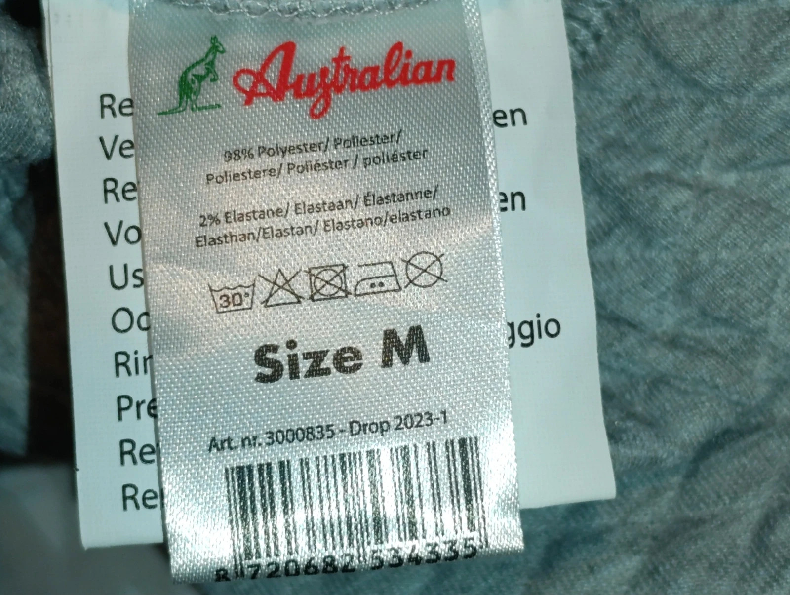 Joggers/Pantalón de chándal Australian talla M – Australian – taille M 4