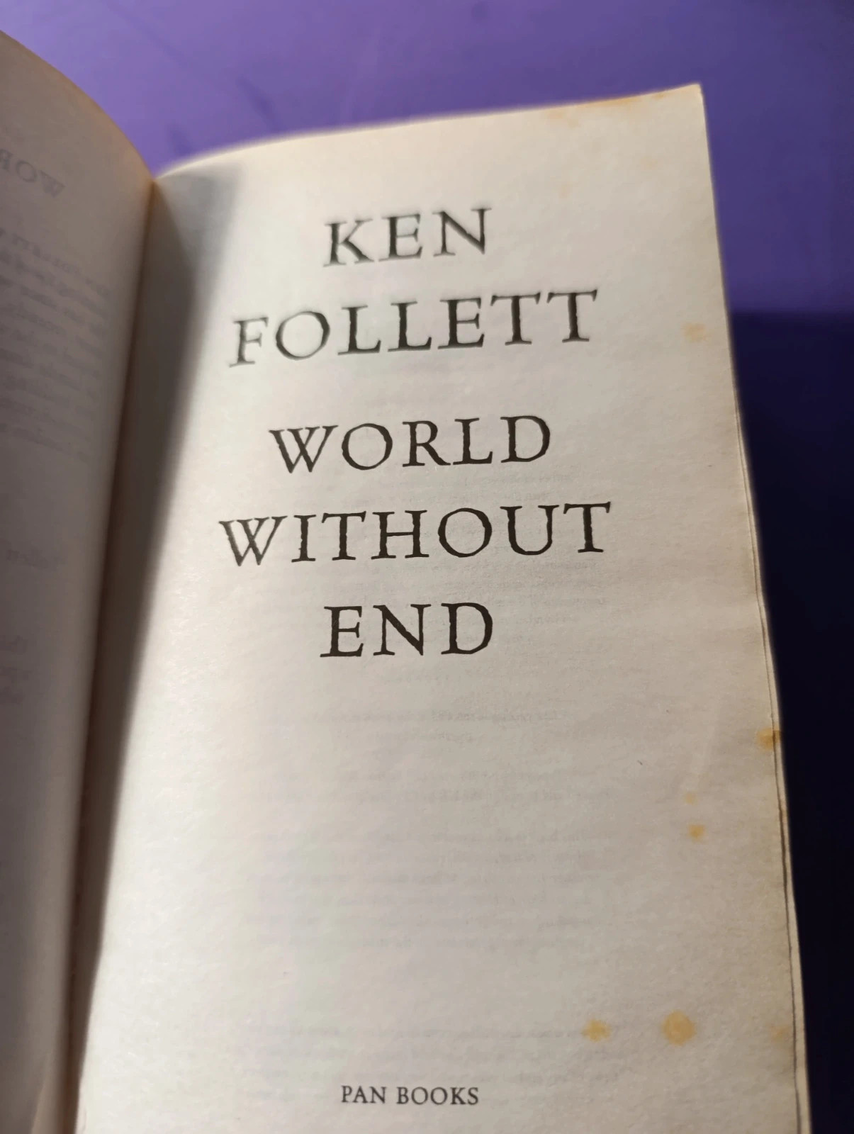 World Without End – Ken Follett 3