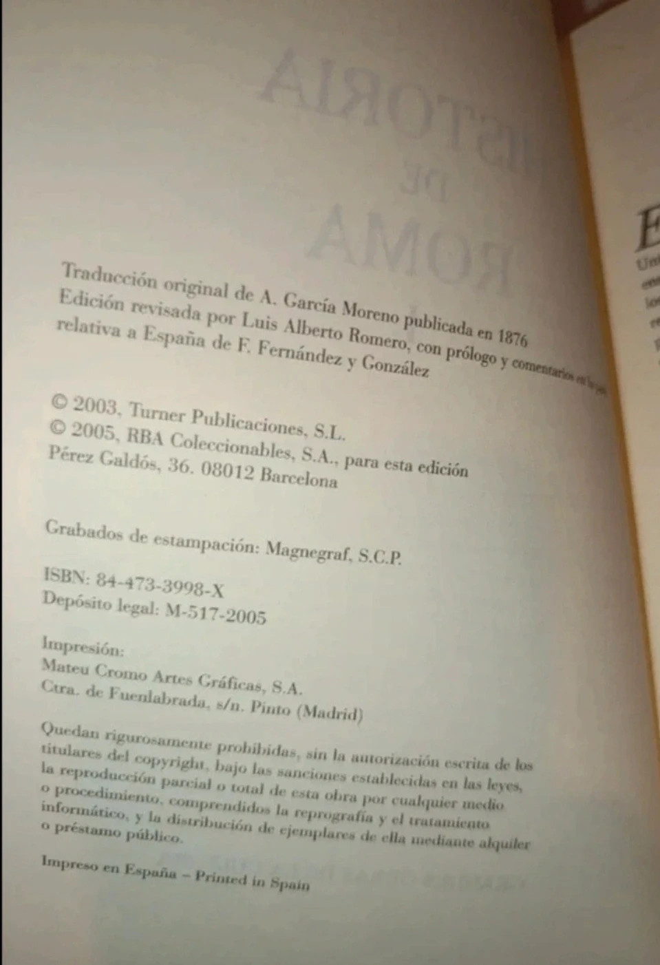 Historia de Roma I. Theodor Mommsen – Theodor Mommsen 5